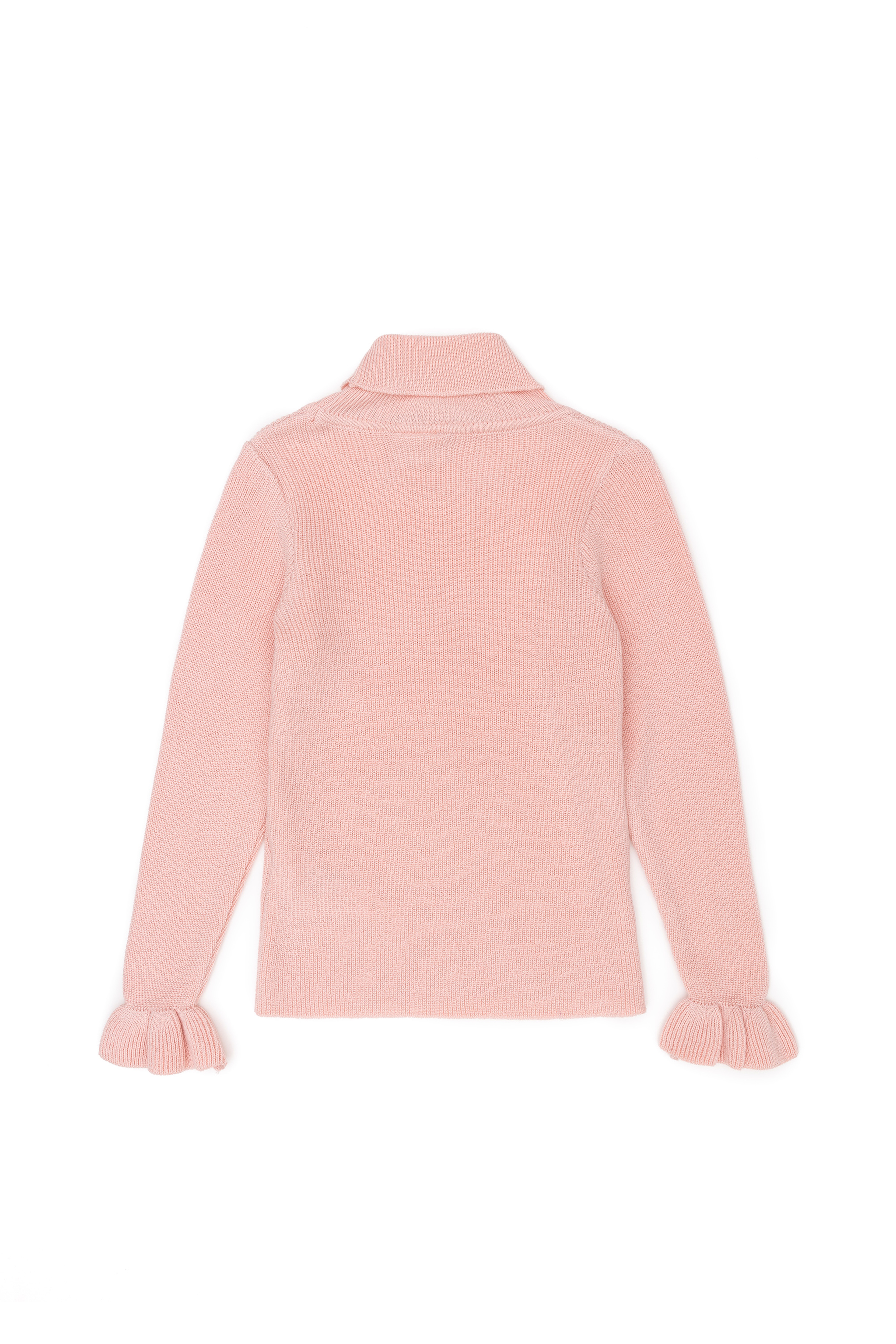 Kız Çocuk Toz Pembe Kazak - Image 5
