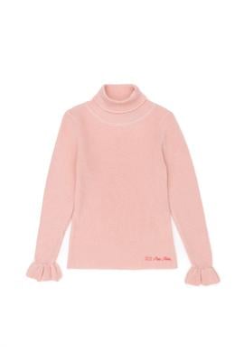 Kız Çocuk Toz Pembe Kazak - 50277085024