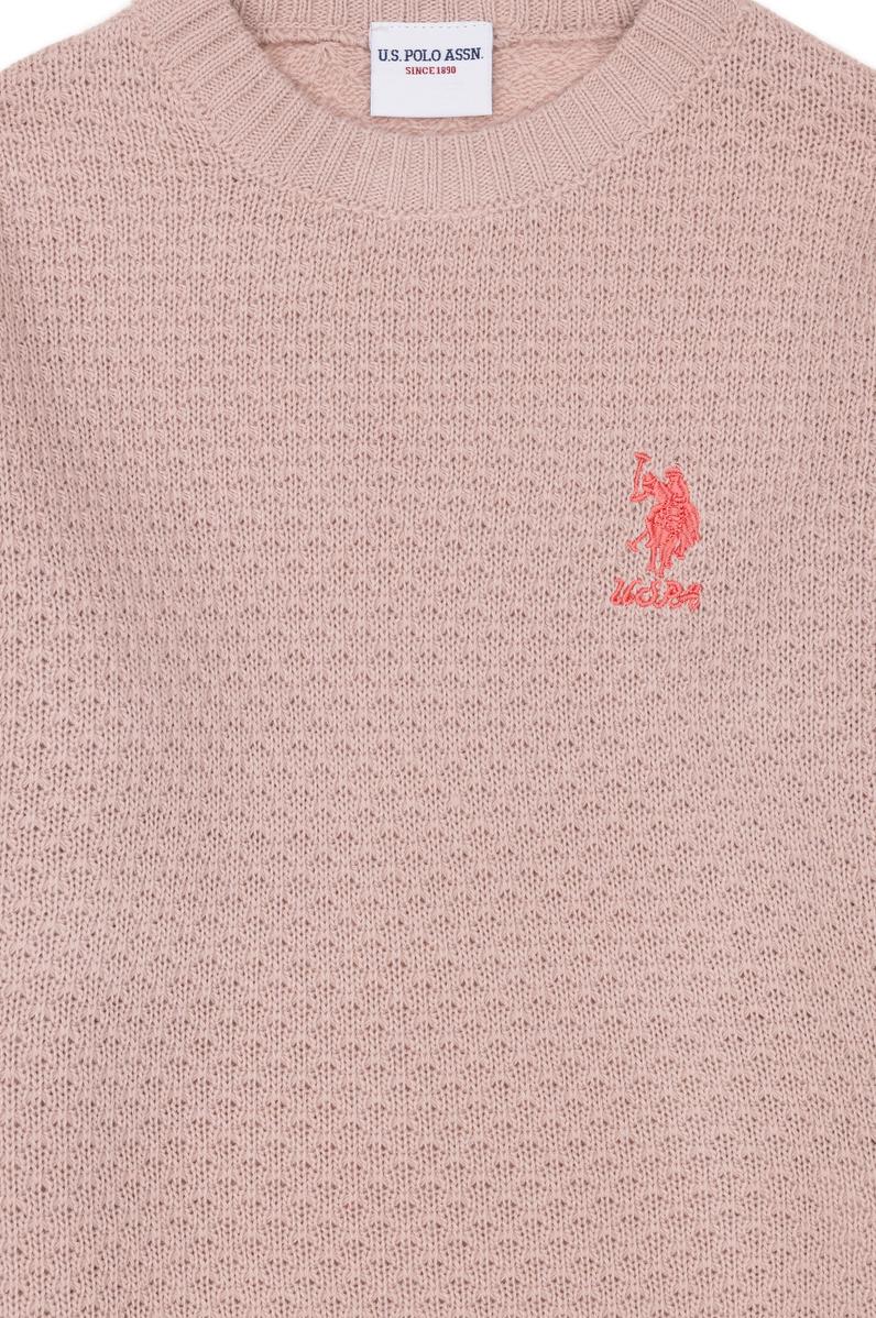 Kız Çocuk Pudra Kazak