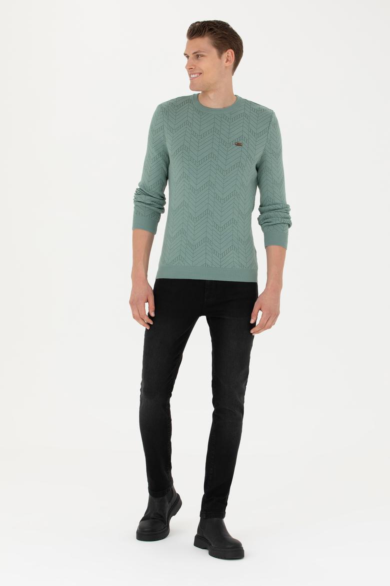 Erkek Mint Kazak - 50271000017