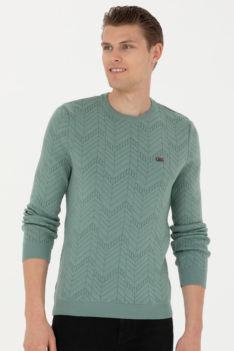 Erkek Mint Kazak - 50271000017