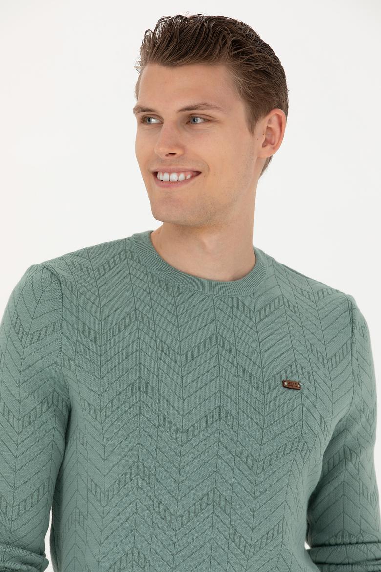 Erkek Mint Kazak - 50271000017