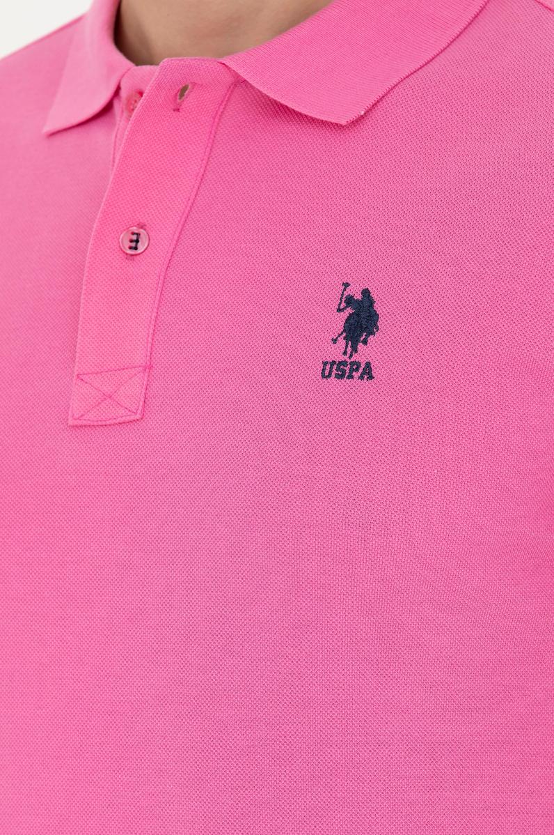 Erkek Pembe Basic Tişört