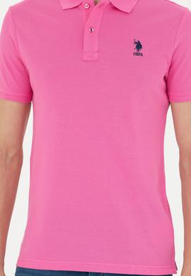 Erkek Pembe Basic Tişört - 50263238314