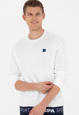 Erkek Beyaz Sweatshirt - 50263251017