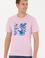 Erkek Regular Fit Bisiklet Yaka Manolya Tişört