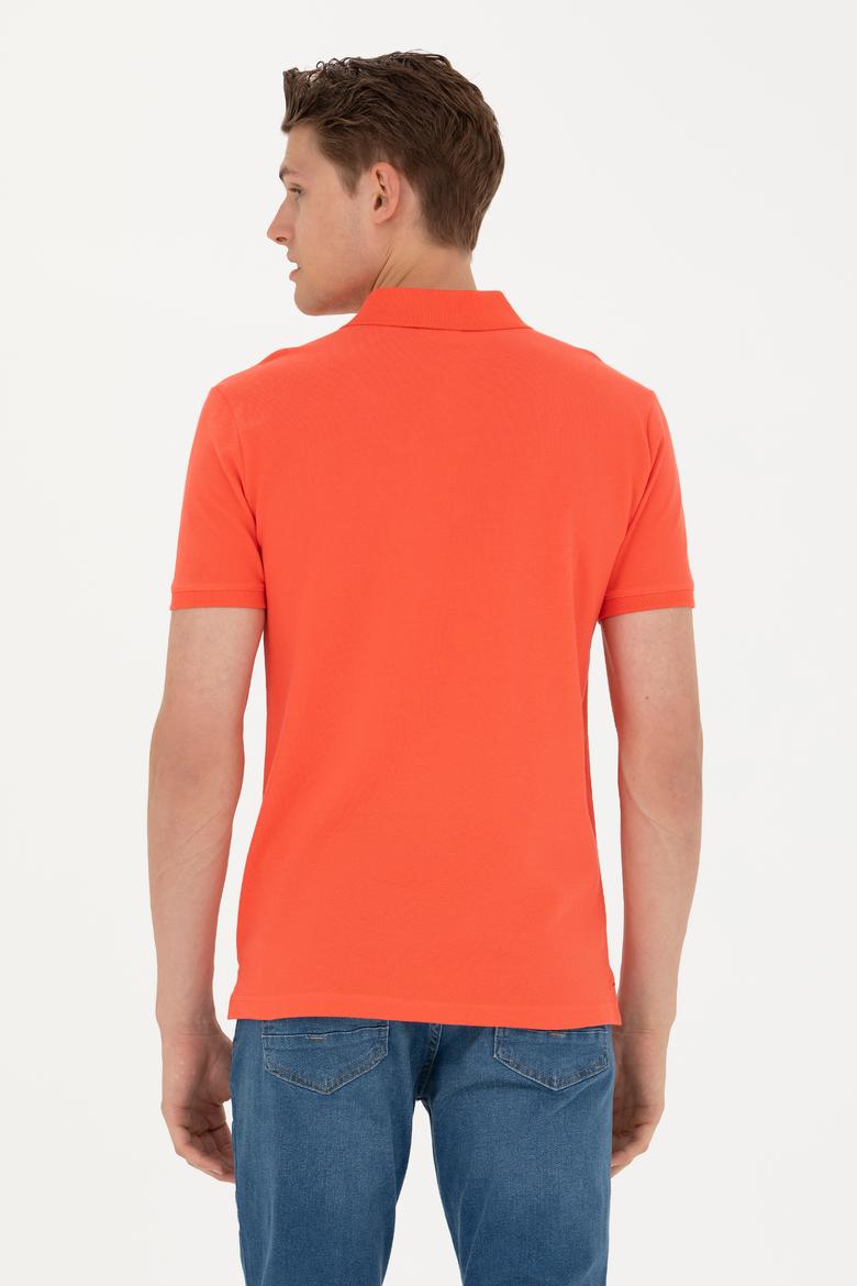 Erkek Nar Çiçeği Basic Tişört - 50267944070