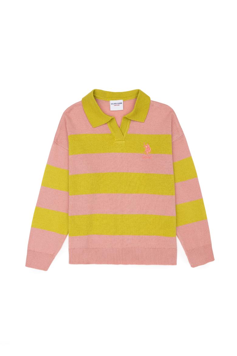 Kız Çocuk Pudra Kazak - 50276994007