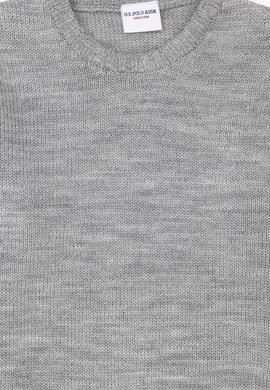 Kız Çocuk Gri Melanj Kazak - 50276995009