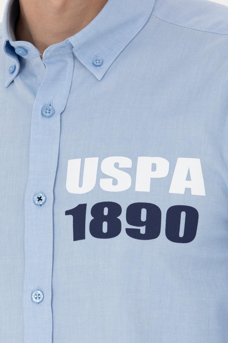 Erkek Mavi Uzun Kollu Gömlek - 50272101015