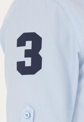 Erkek Mavi Uzun Kollu Gömlek - 50272289015