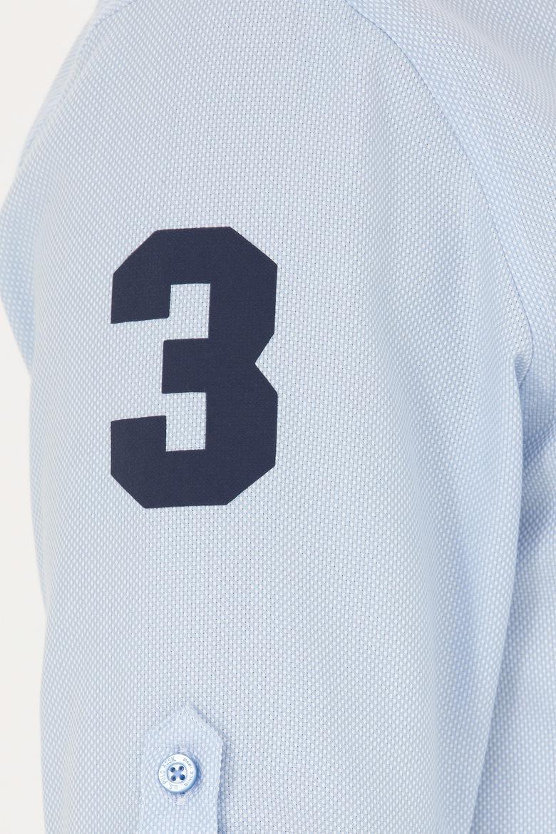 Erkek Mavi Uzun Kollu Gömlek - 50272289015