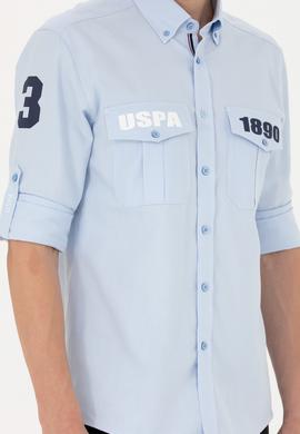 Erkek Mavi Uzun Kollu Gömlek - 50272289015