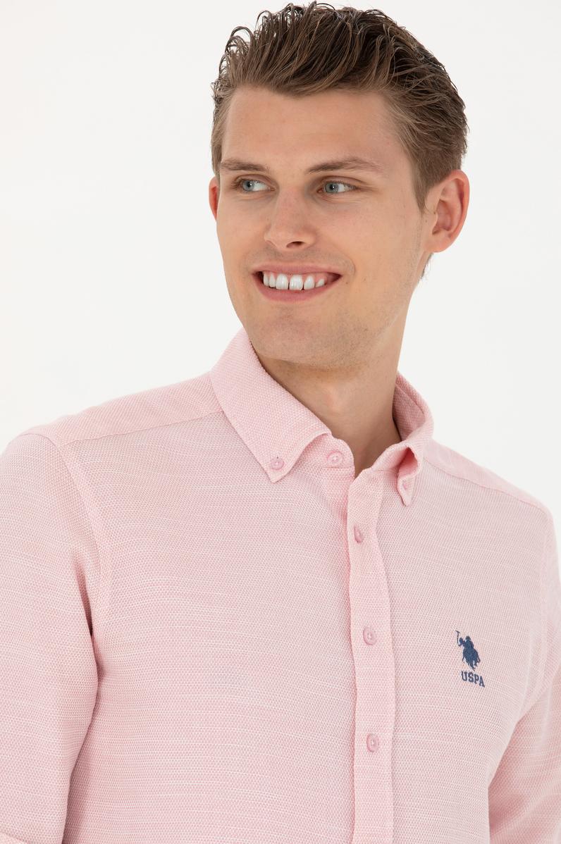 Erkek Manolya Uzun Kollu Gömlek