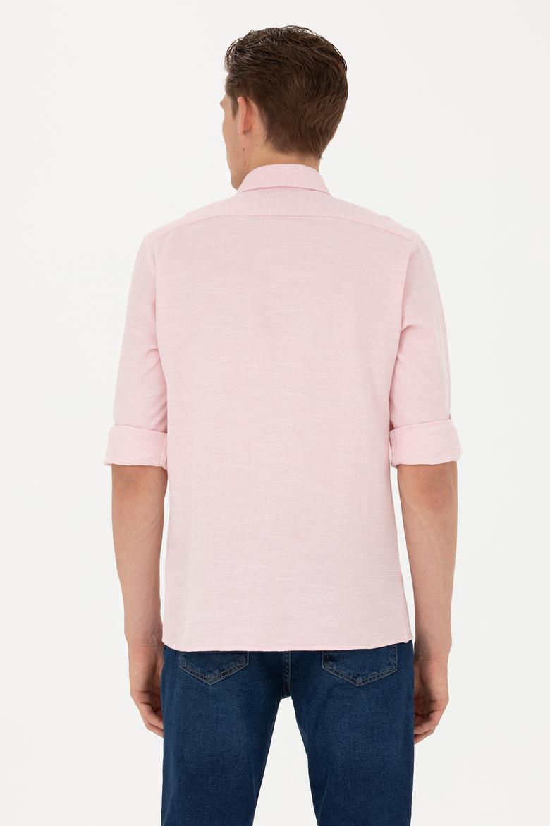 Erkek Manolya Uzun Kollu Gömlek - 50263524037