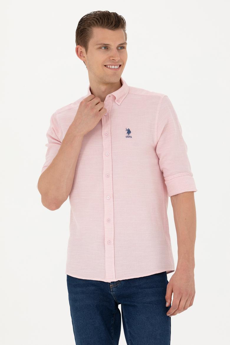 Erkek Manolya Uzun Kollu Gömlek