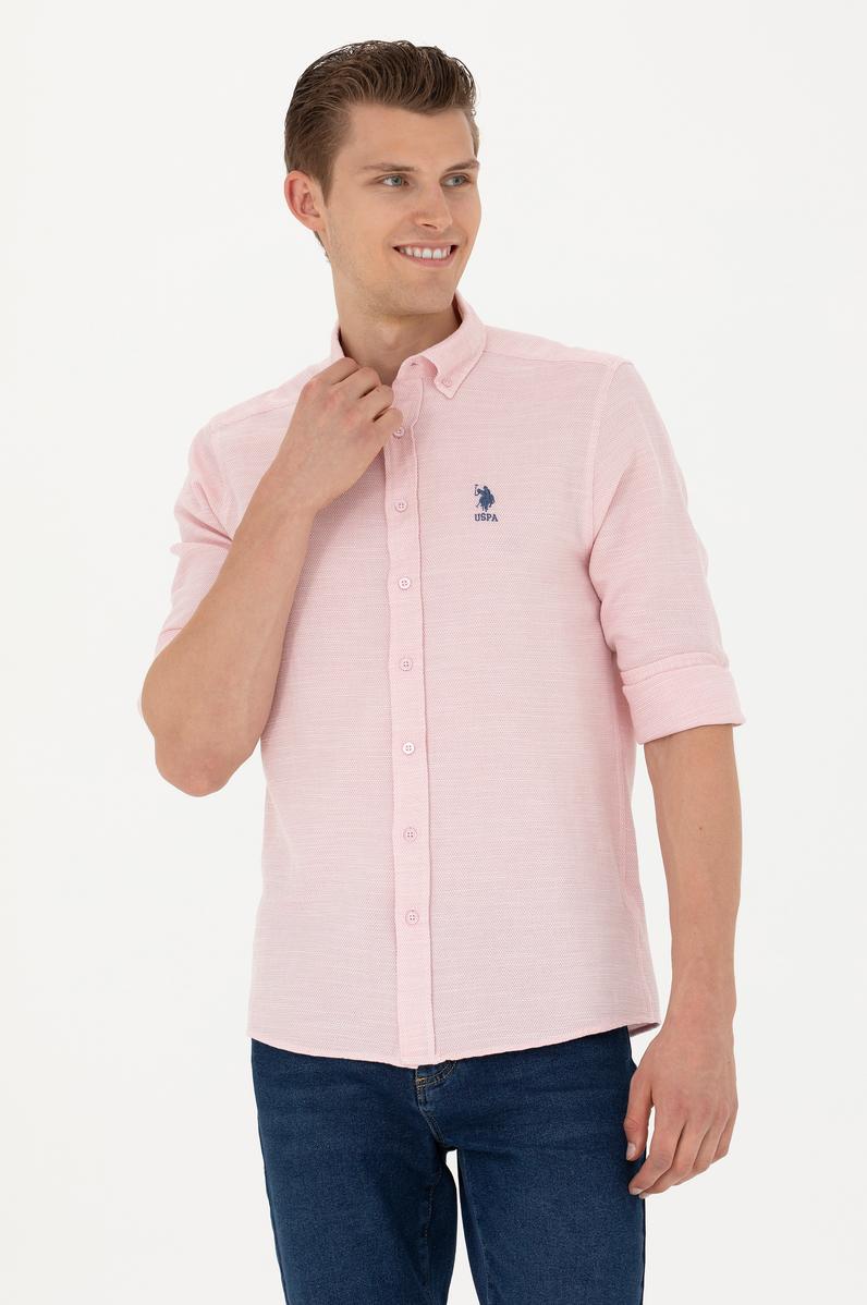 Erkek Manolya Uzun Kollu Gömlek