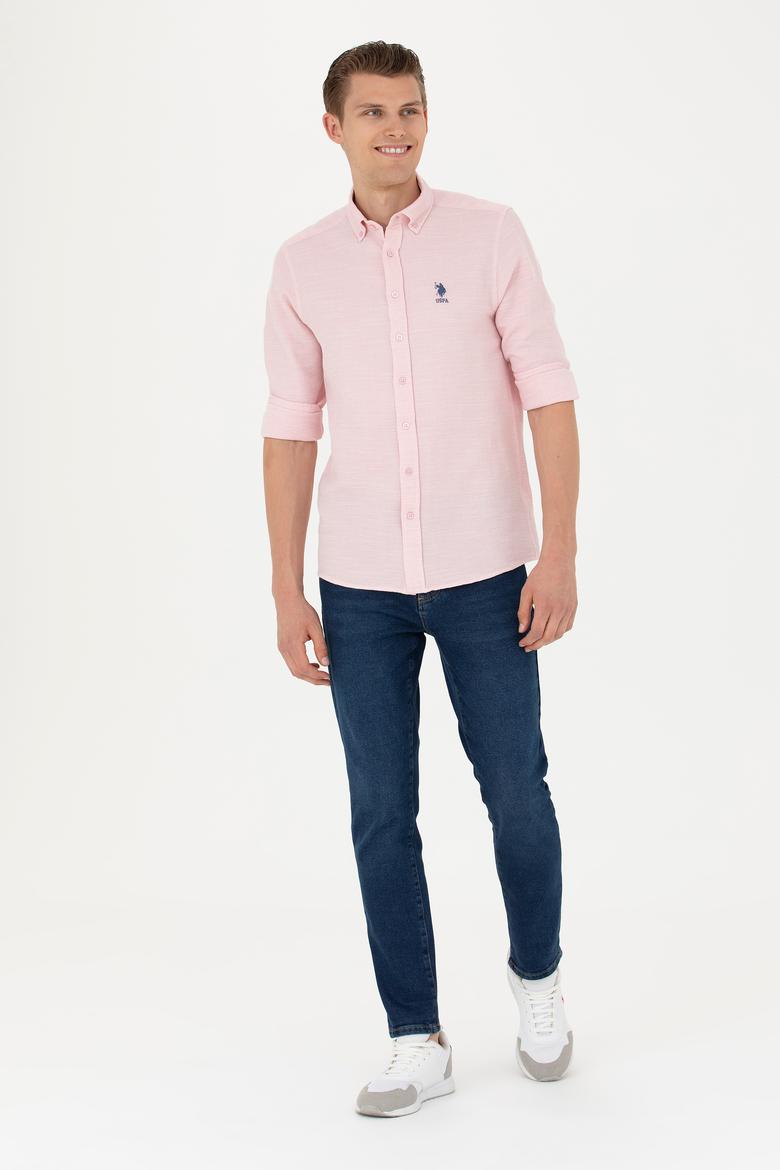 Erkek Manolya Uzun Kollu Gömlek - 50263524037