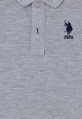 Erkek Çocuk Gri Melanj Basic Tişört - 50262958067