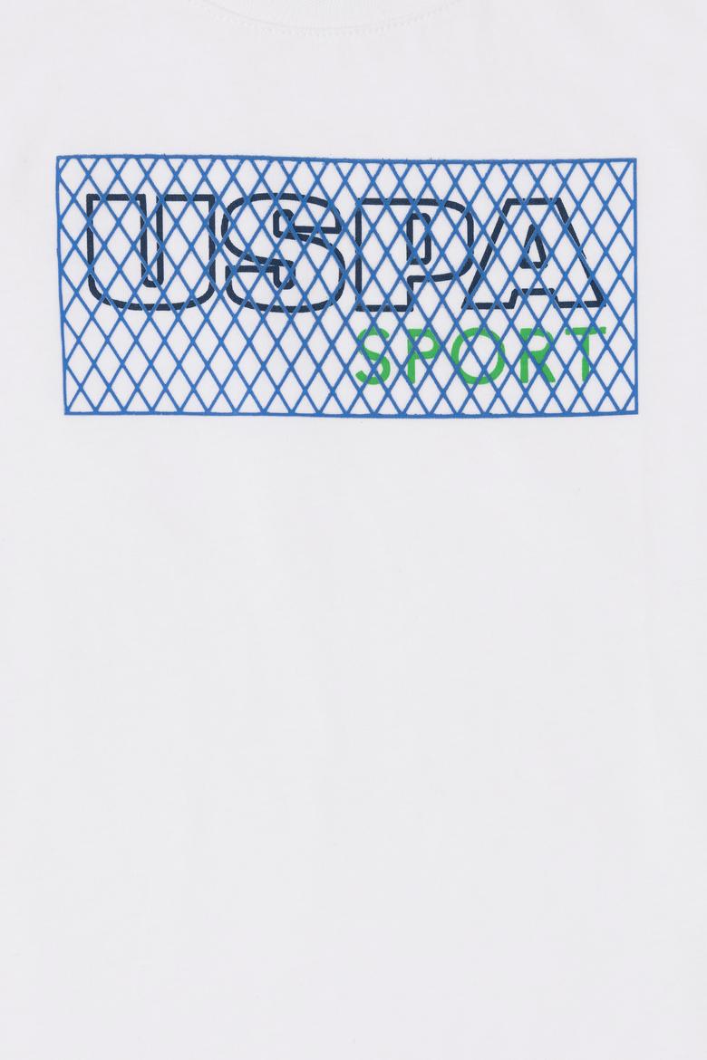 Çocuk Beyaz Bisiklet Yaka Tişört - 50263345001