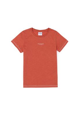 Erkek Çocuk Pudra Bisiklet Yaka Tişört - 50281051045