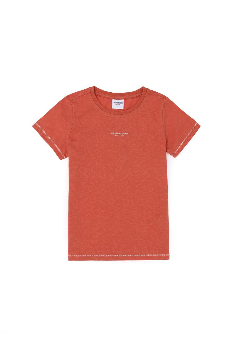 Erkek Çocuk Pudra Bisiklet Yaka Tişört - 50281051045