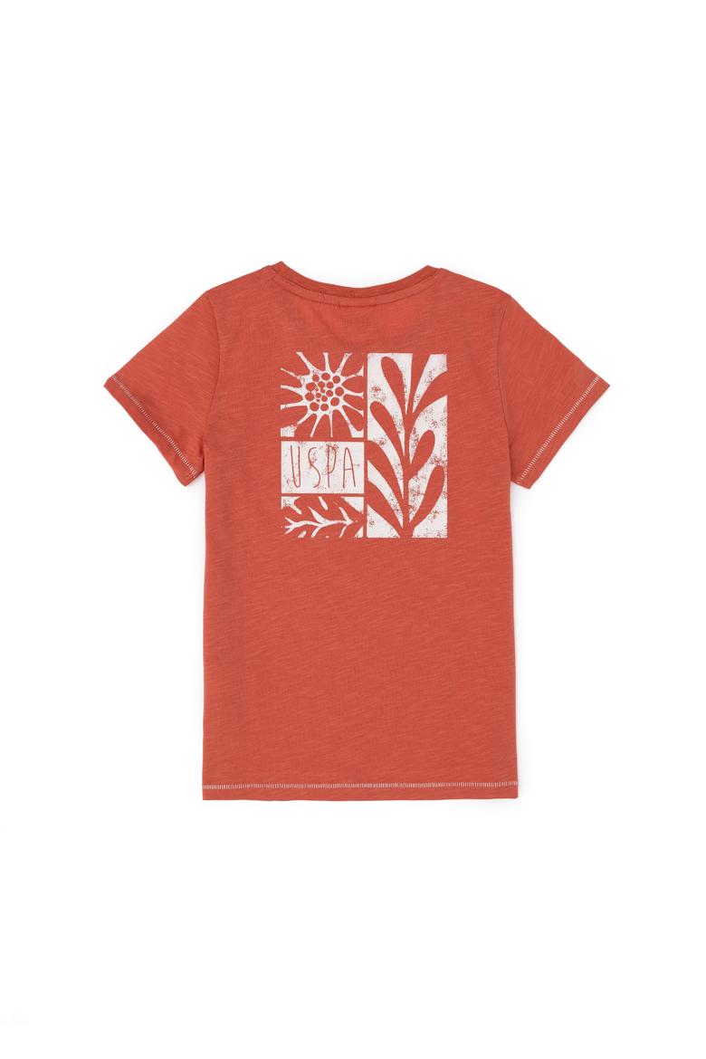 Erkek Çocuk Pudra Bisiklet Yaka Tişört - 50281051045