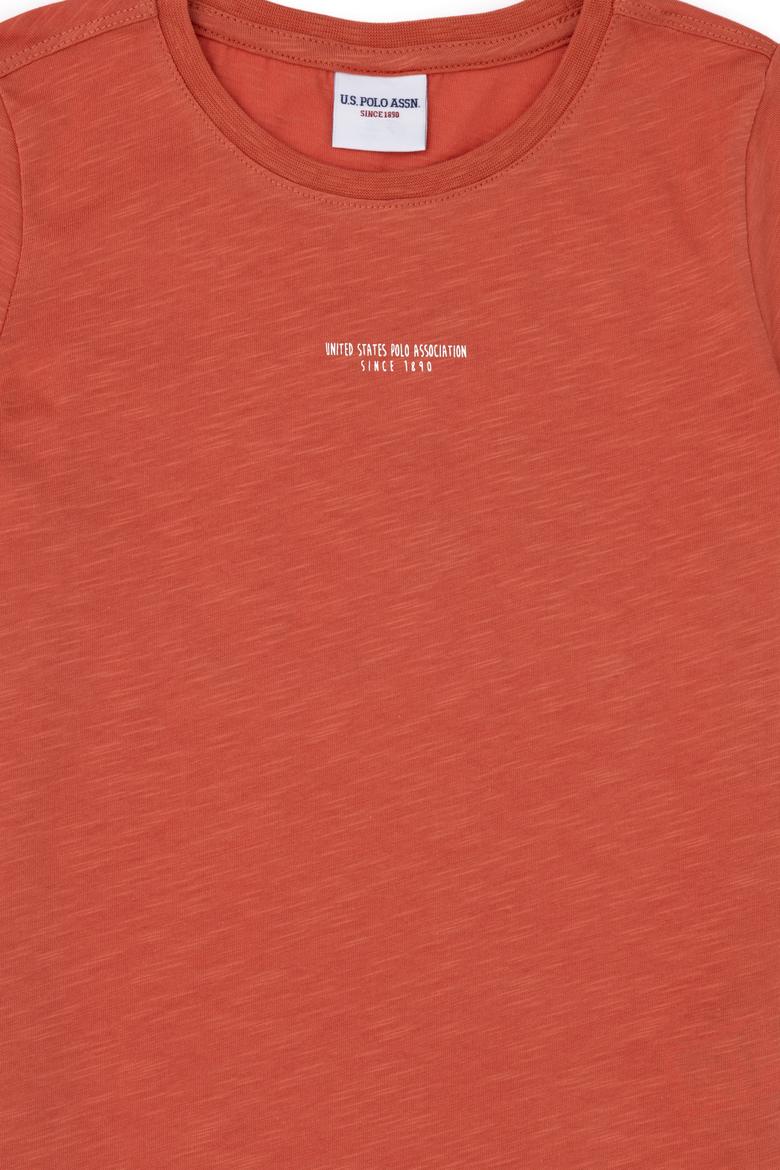 Erkek Çocuk Pudra Bisiklet Yaka Tişört - 50281051045