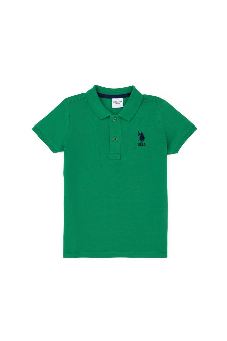 Erkek Çocuk Yeşil Basic Tişört - 50262958099