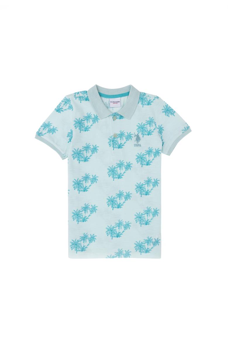 Erkek Çocuk Su Yeşili Tişört - 50263541017