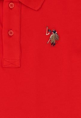 Erkek Çocuk Kırmızı Basic Polo Yaka Tişört - 50284814001