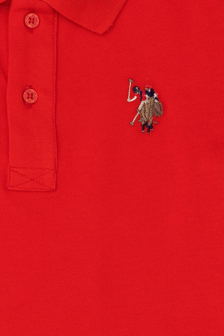 Erkek Çocuk Kırmızı Basic Polo Yaka Tişört - 50284814001