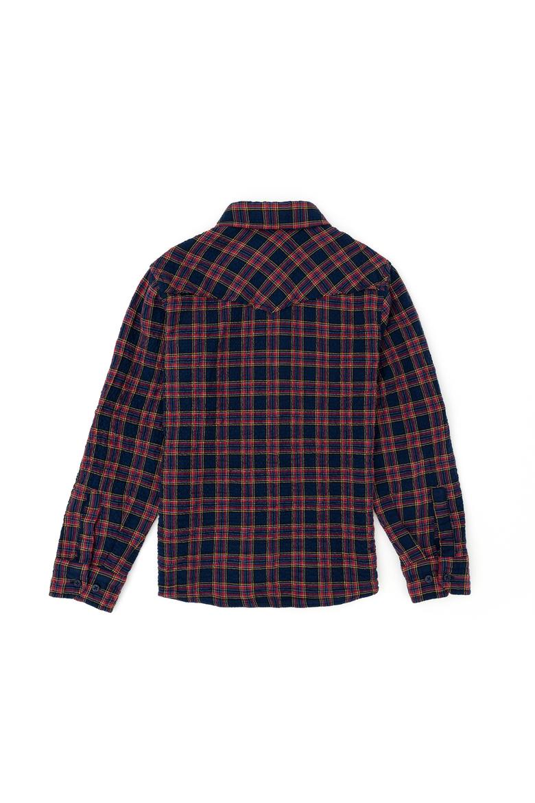 Erkek Çocuk Lacivert Uzun Kollu Gömlek - 50272391001