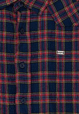 Erkek Çocuk Lacivert Uzun Kollu Gömlek - 50272391001