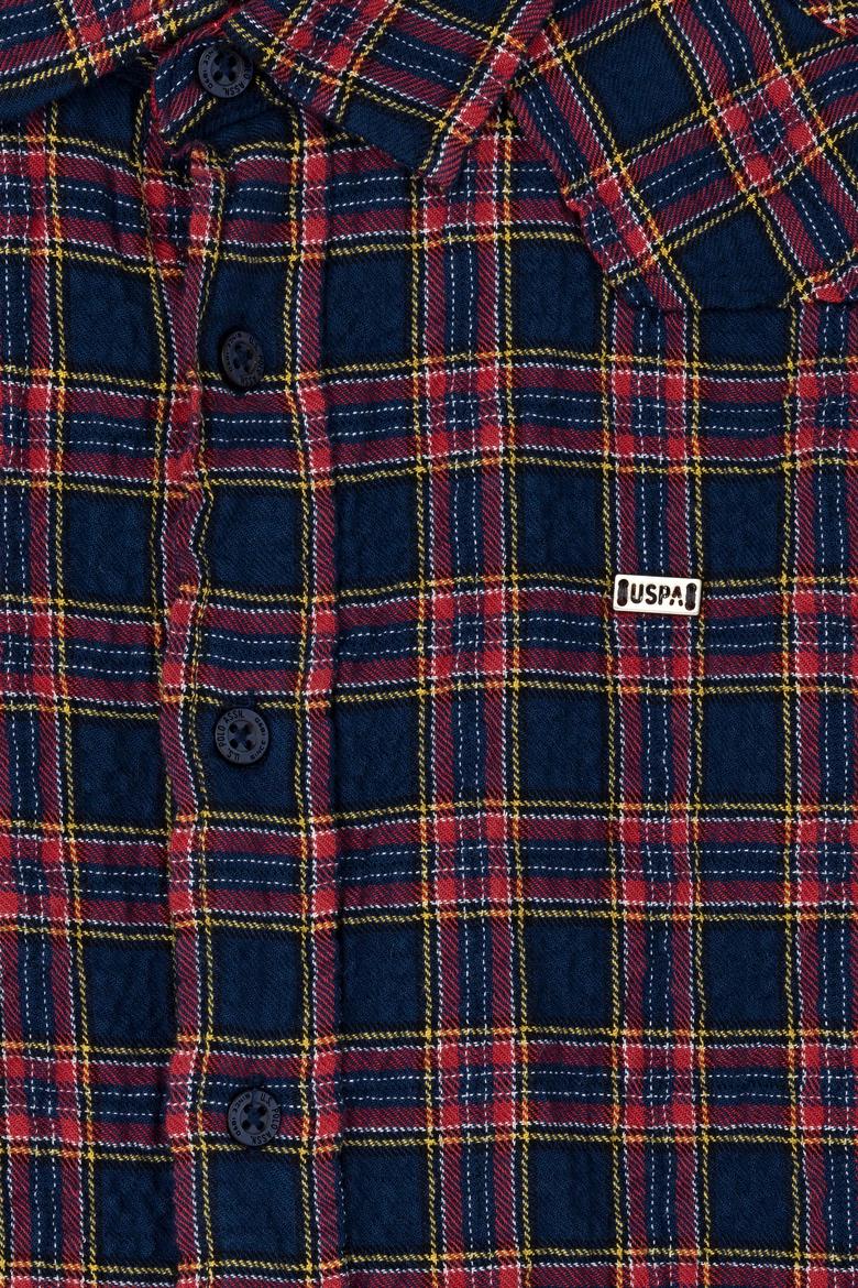 Erkek Çocuk Lacivert Uzun Kollu Gömlek - 50272391001