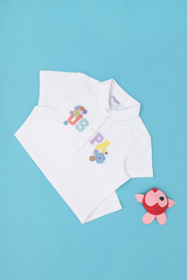 Kız Çocuk Beyaz Tişört - 50283276001