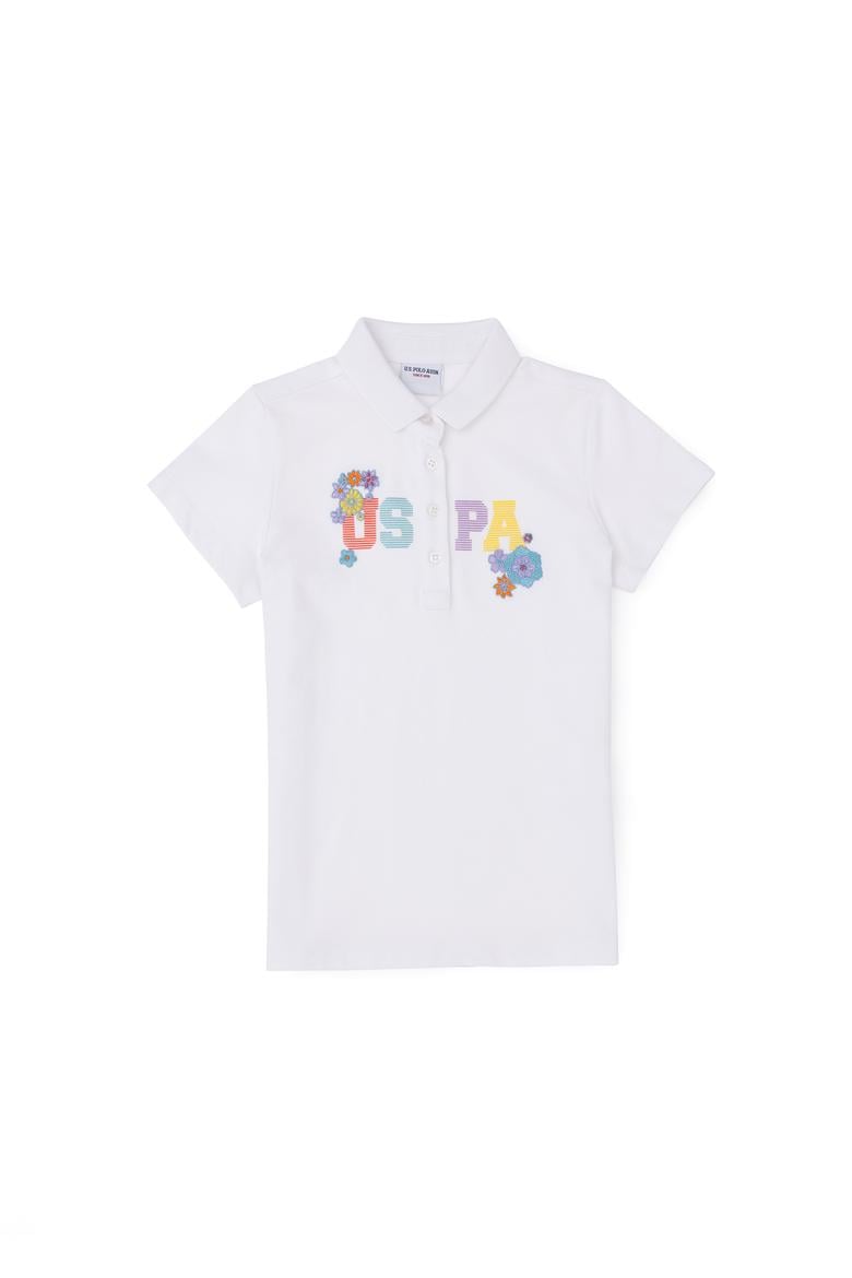 Kız Çocuk Beyaz Tişört - 50283276001