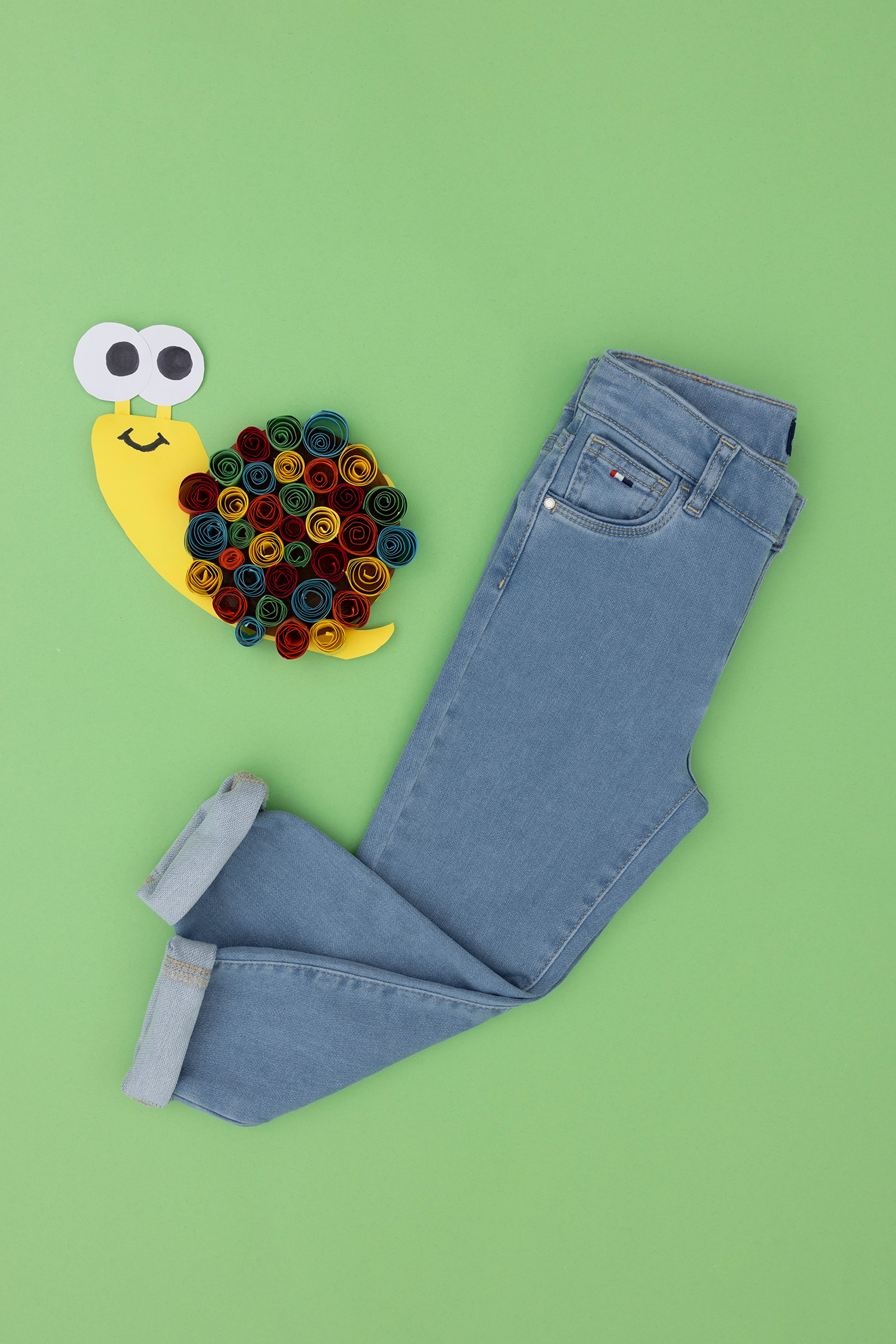 Erkek Çocuk Açık Mavi Jean Pantolon