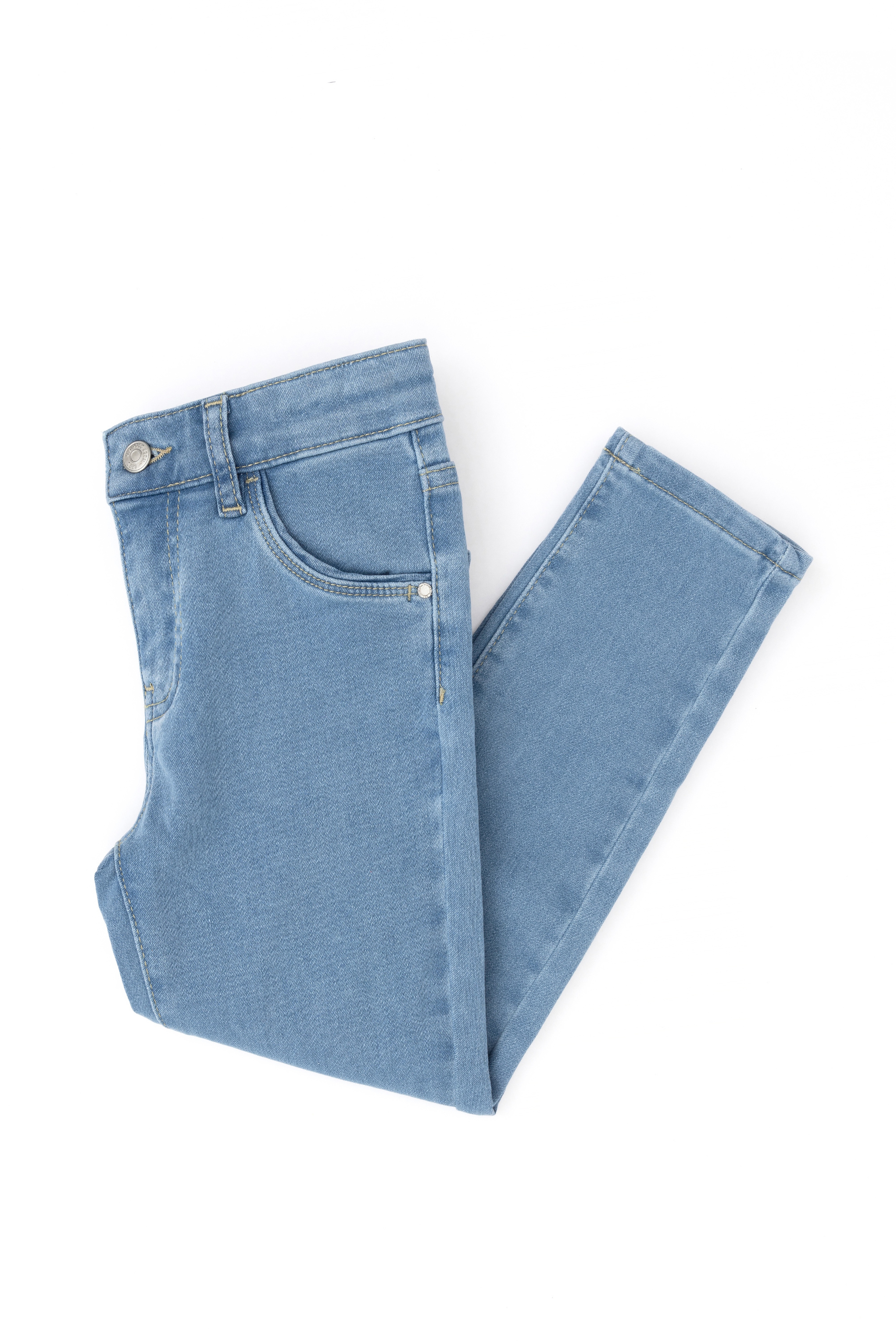 Erkek Çocuk Açık Mavi Jean Pantolon