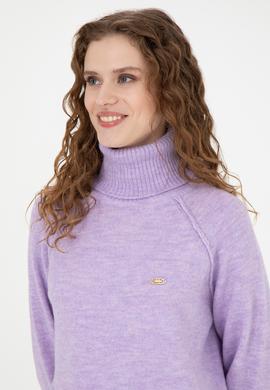 Kadın Lila Kazak - 50270443020