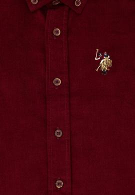 Erkek Çocuk Bordo Uzun Kollu Gömlek - 50272691002