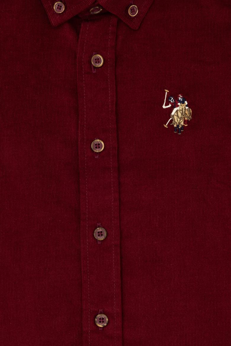 Erkek Çocuk Bordo Uzun Kollu Gömlek - 50272691002