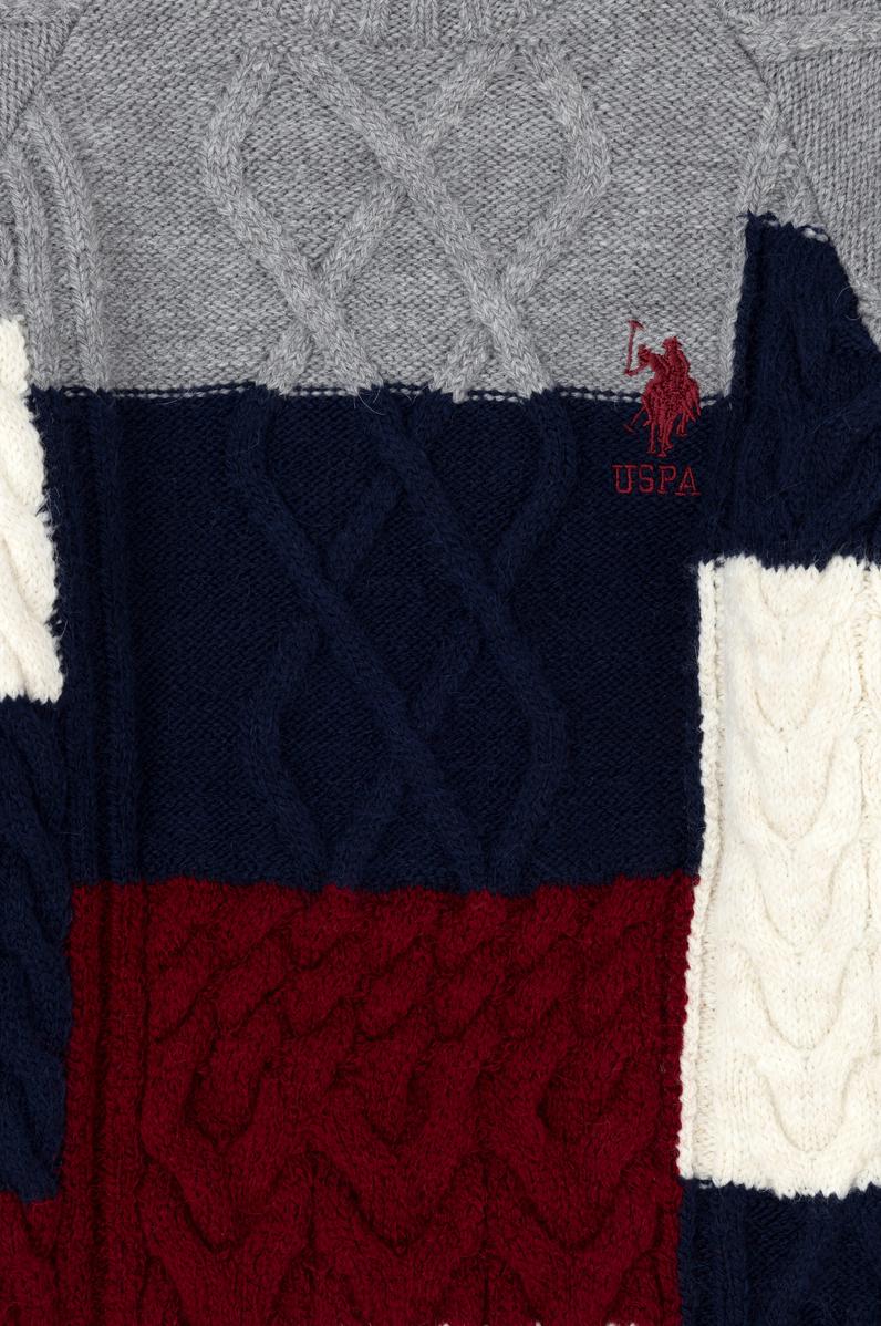 Erkek Çocuk Gri Melanj Kazak