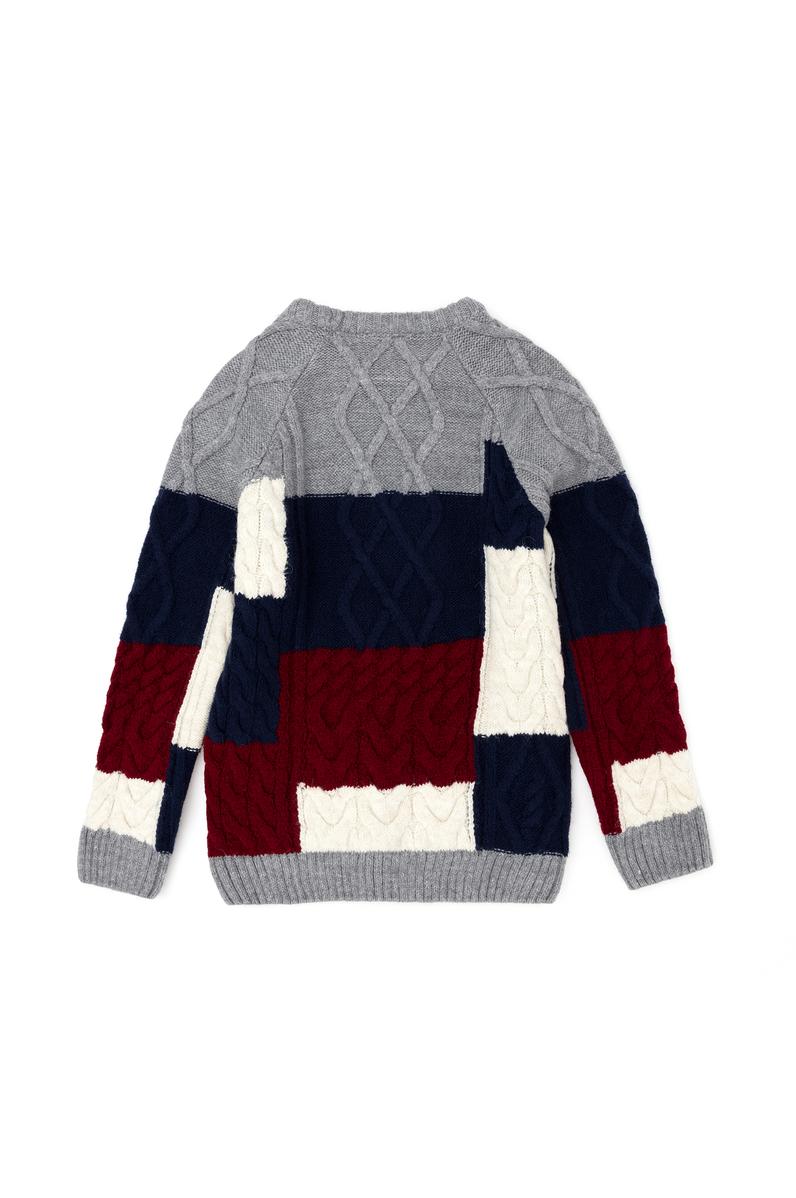 Erkek Çocuk Gri Melanj Kazak