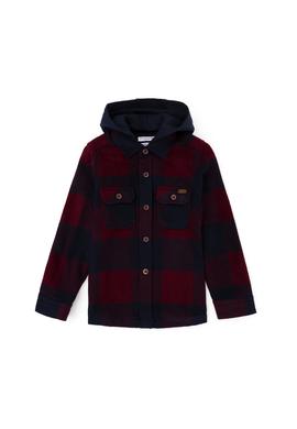 Erkek Çocuk Bordo Uzun Kollu Gömlek - 50272787001