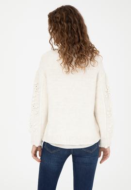 Kadın Taş Triko Hırka - 50270457035