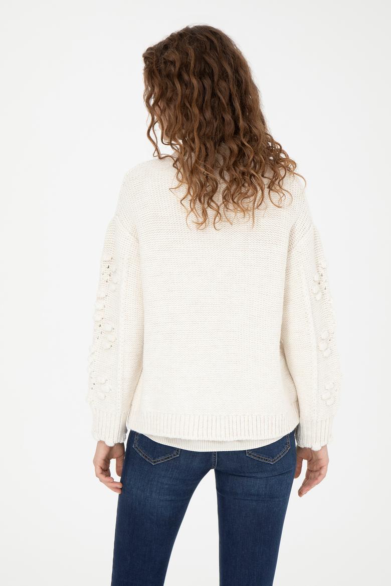 Kadın Taş Triko Hırka - 50270457035