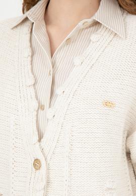 Kadın Taş Triko Hırka - 50270457035