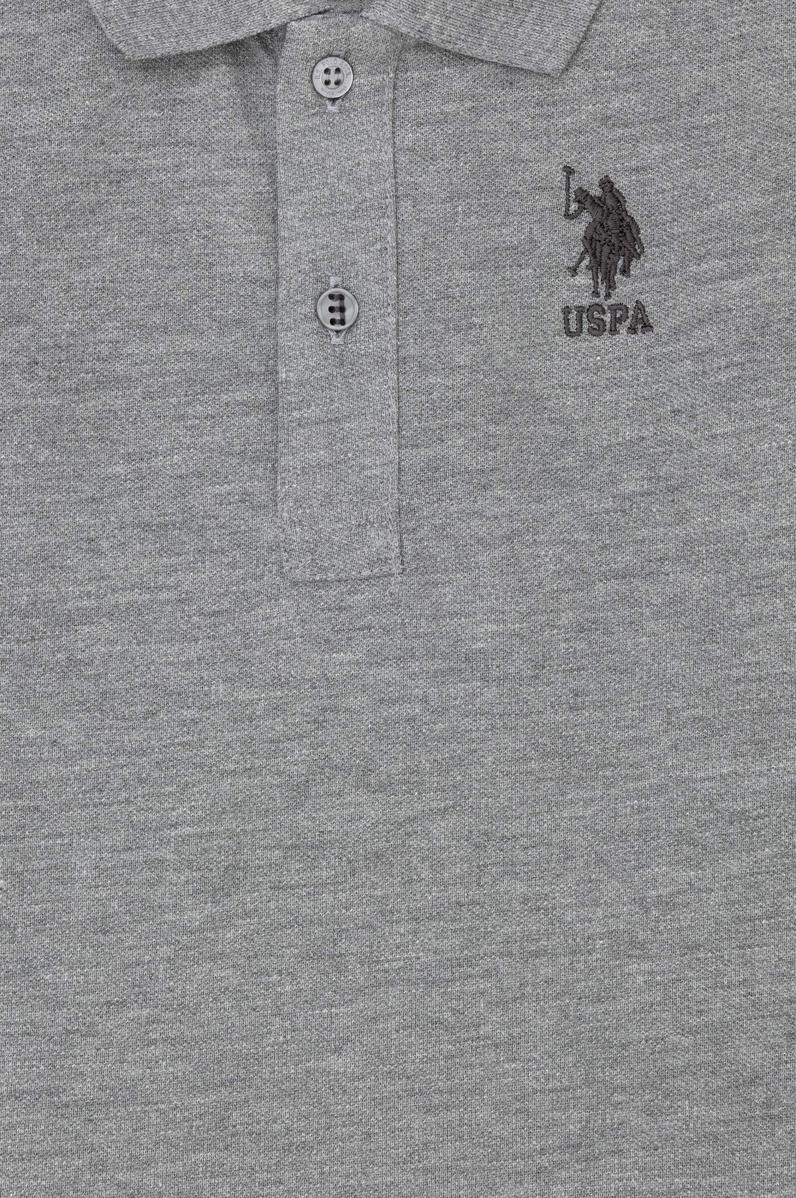 Erkek Çocuk Gri Melanj Basic Sweatshirt