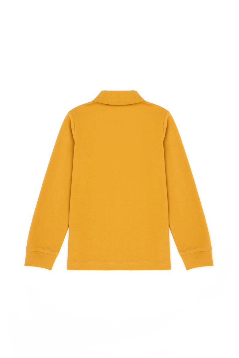 Erkek Çocuk Hardal Basic Sweatshirt - 50269421131